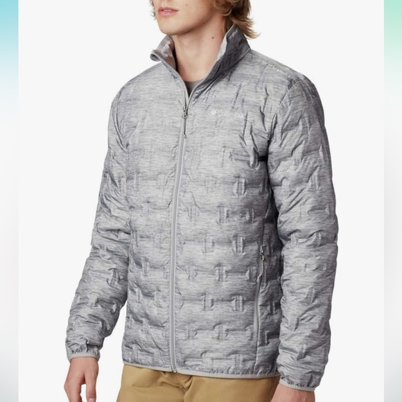 Columbia Mens Delta Ridge Down Jacket - Picture 1 of 8